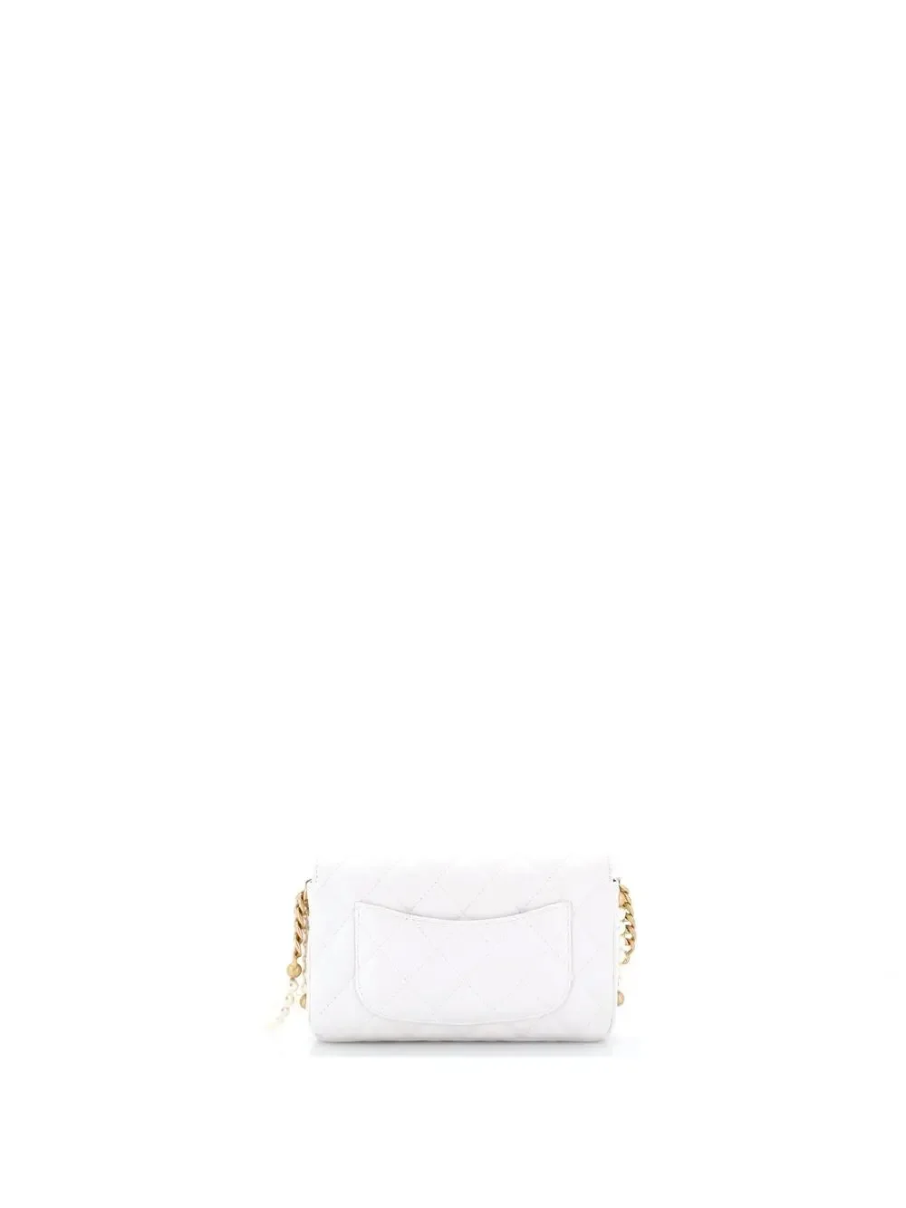 Chanel Cc Pearl Strap Chain Clutch #299241C42B